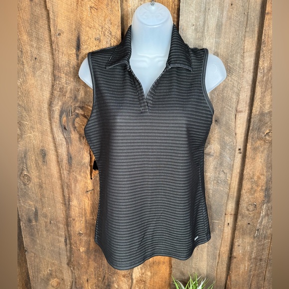 Izod Sleeveless Golf Shirt - Size Small - Picture 1 of 8